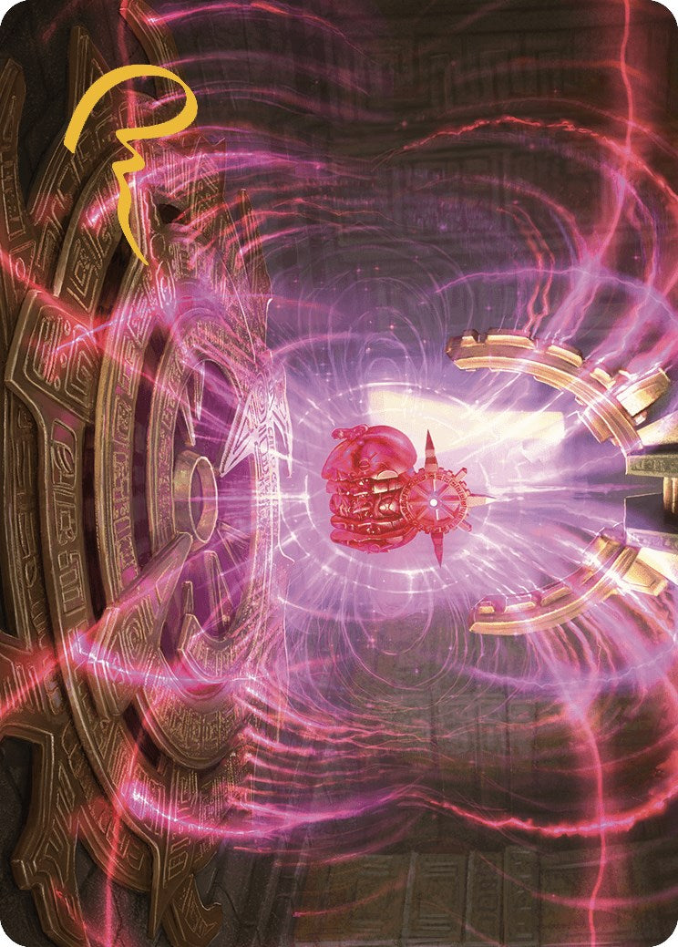 Locus of Enlightenment Art Card (Gold-Stamped Signature) [The Lost Caverns of Ixalan Art Series] | Mega City Incorporated