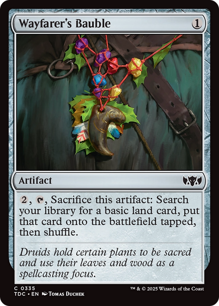 Wayfarer's Bauble [Tarkir: Dragonstorm Commander] | Mega City Incorporated