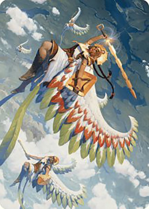 Resplendent Angel Art Card (5/81) [The Lost Caverns of Ixalan Art Series] | Mega City Incorporated