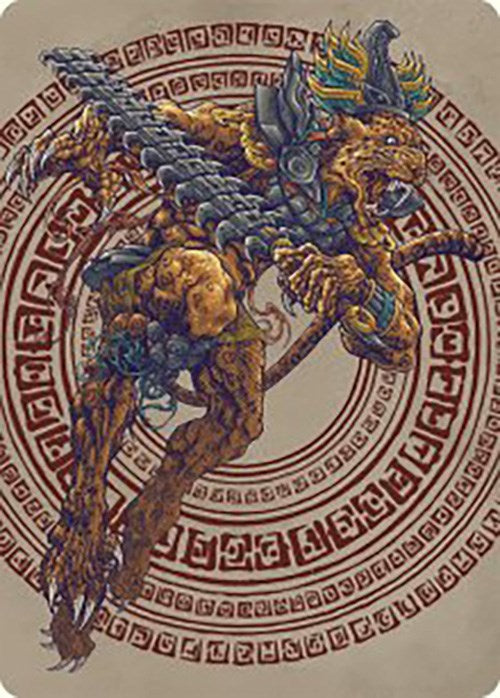 Sovereign Okinec Ahau Art Card [The Lost Caverns of Ixalan Art Series] | Mega City Incorporated