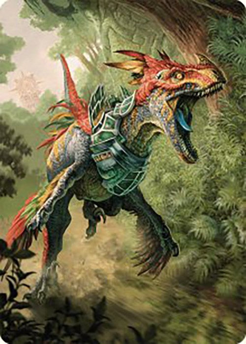 Dinosaur Token Art Card [The Lost Caverns of Ixalan Art Series] | Mega City Incorporated