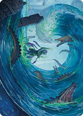 Wave Goodbye Art Card [The Lost Caverns of Ixalan Art Series] | Mega City Incorporated