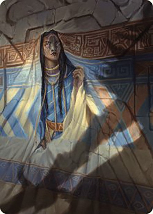 Whispersilk Cloak Art Card [The Lost Caverns of Ixalan Art Series] | Mega City Incorporated