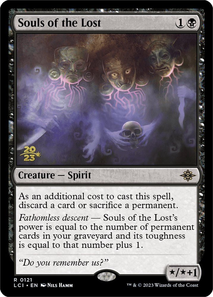 Souls of the Lost [The Lost Caverns of Ixalan Prerelease Cards] | Mega City Incorporated