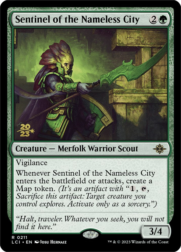 Sentinel of the Nameless City [The Lost Caverns of Ixalan Prerelease Cards] | Mega City Incorporated