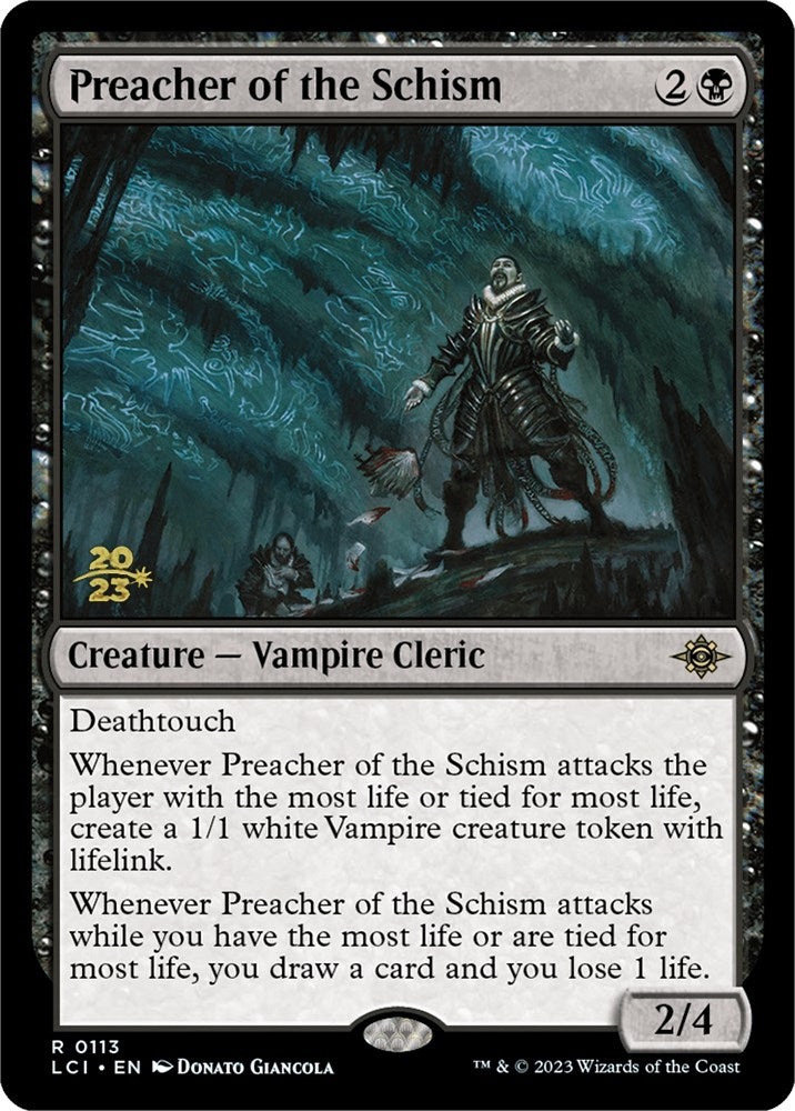 Preacher of the Schism [The Lost Caverns of Ixalan Prerelease Cards] | Mega City Incorporated