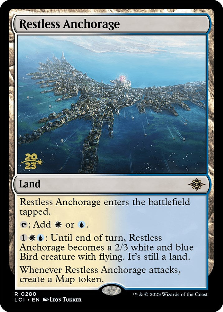 Restless Anchorage [The Lost Caverns of Ixalan Prerelease Cards] | Mega City Incorporated