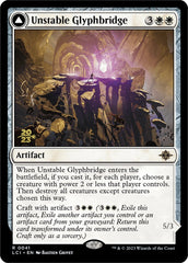 Unstable Glyphbridge // Sandswirl Wanderglyph [The Lost Caverns of Ixalan Prerelease Cards] | Mega City Incorporated