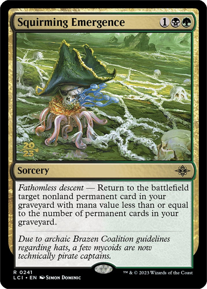 Squirming Emergence [The Lost Caverns of Ixalan Prerelease Cards] | Mega City Incorporated