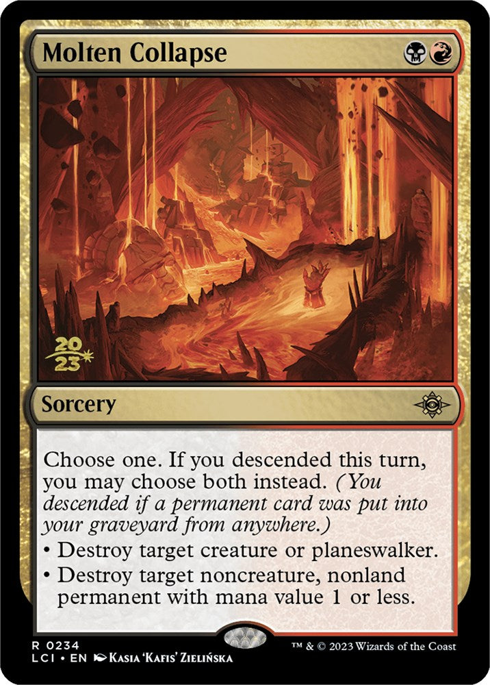 Molten Collapse [The Lost Caverns of Ixalan Prerelease Cards] | Mega City Incorporated