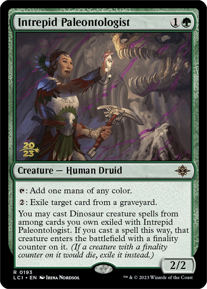 Intrepid Paleontologist [The Lost Caverns of Ixalan Prerelease Cards] | Mega City Incorporated