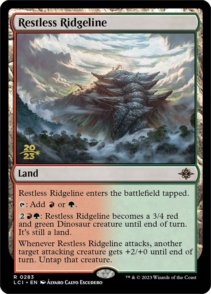 Restless Ridgeline [The Lost Caverns of Ixalan Prerelease Cards] | Mega City Incorporated