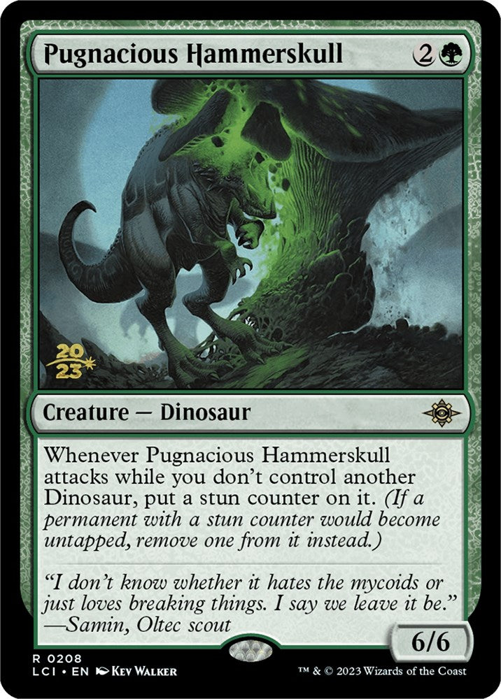 Pugnacious Hammerskull [The Lost Caverns of Ixalan Prerelease Cards] | Mega City Incorporated