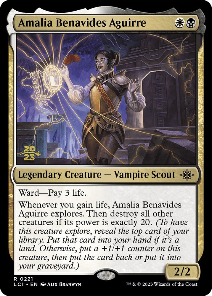 Amalia Benavides Aguirre [The Lost Caverns of Ixalan Prerelease Cards] | Mega City Incorporated