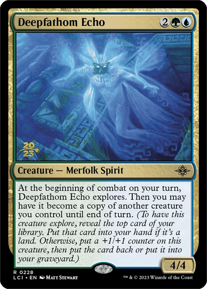 Deepfathom Echo [The Lost Caverns of Ixalan Prerelease Cards] | Mega City Incorporated