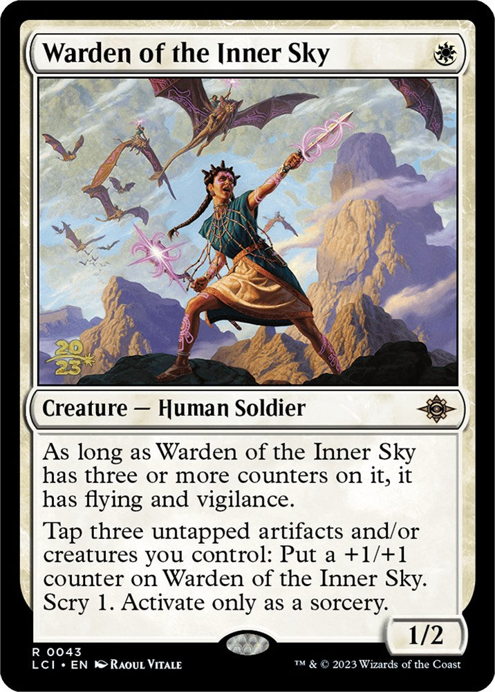 Warden of the Inner Sky [The Lost Caverns of Ixalan Prerelease Cards] | Mega City Incorporated