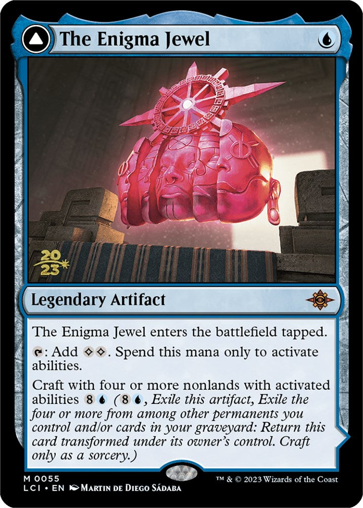 The Enigma Jewel // Locus of Enlightenment [The Lost Caverns of Ixalan Prerelease Cards] | Mega City Incorporated