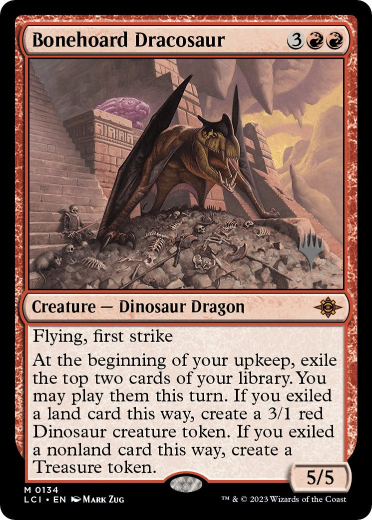 Bonehoard Dracosaur (Promo Pack) [The Lost Caverns of Ixalan Promos] | Mega City Incorporated