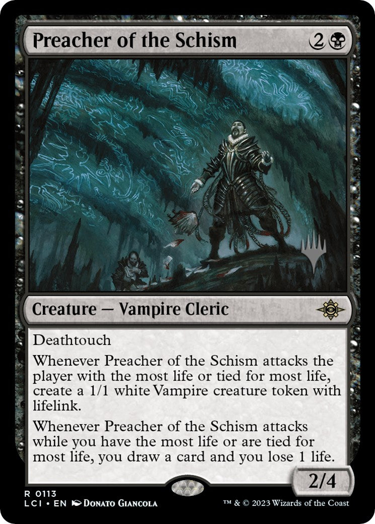 Preacher of the Schism (Promo Pack) [The Lost Caverns of Ixalan Promos] | Mega City Incorporated