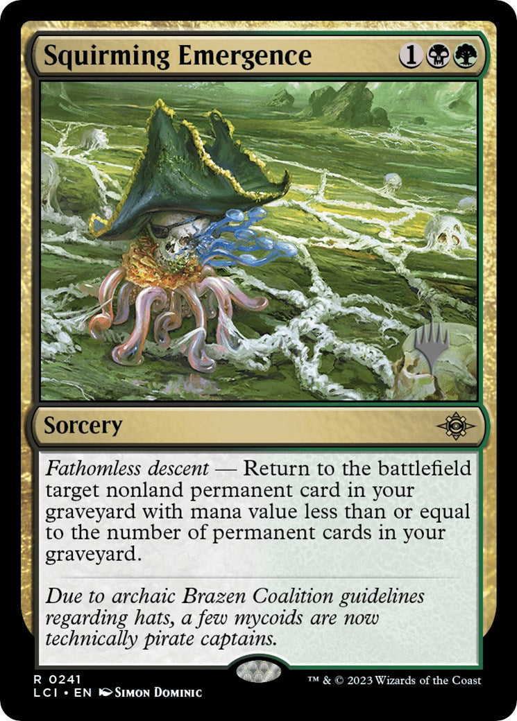 Squirming Emergence (Promo Pack) [The Lost Caverns of Ixalan Promos] | Mega City Incorporated
