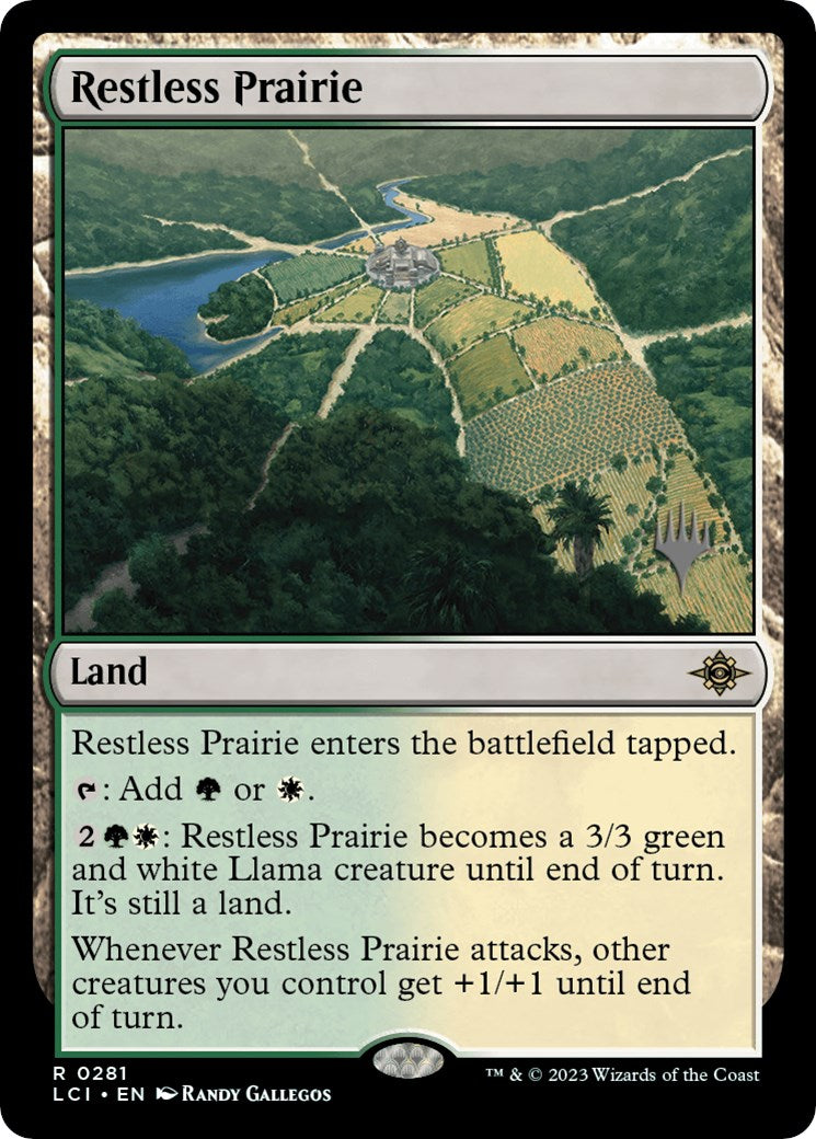 Restless Prairie (Promo Pack) [The Lost Caverns of Ixalan Promos] | Mega City Incorporated