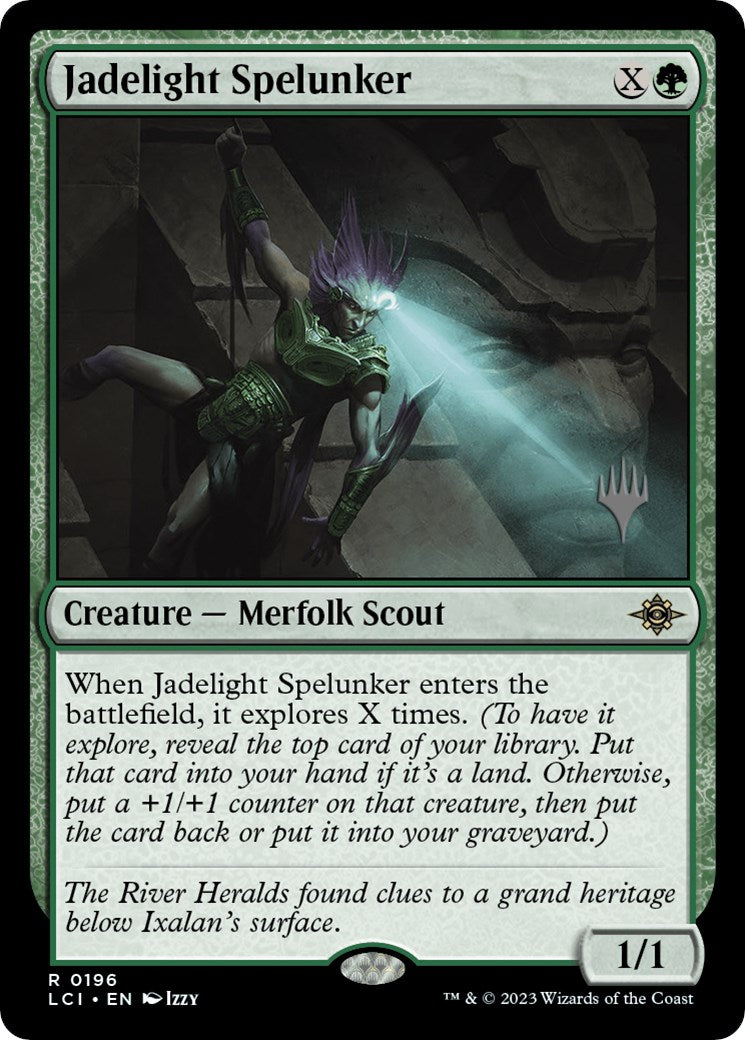 Jadelight Spelunker (Promo Pack) [The Lost Caverns of Ixalan Promos] | Mega City Incorporated