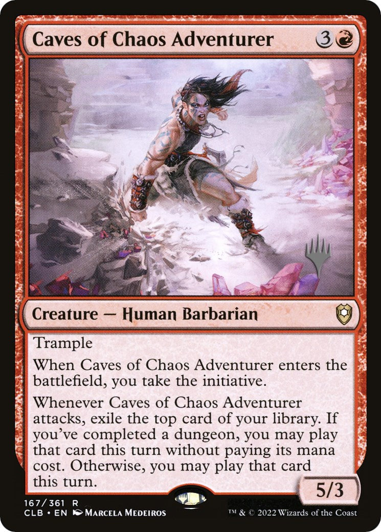 Caves of Chaos Adventurer (Promo Pack) [The Lost Caverns of Ixalan Promos] | Mega City Incorporated