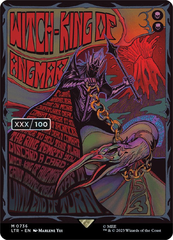 Witch-king of Angmar (Borderless Poster) (Serialized) [The Lord of the Rings: Tales of Middle-Earth] | Mega City Incorporated