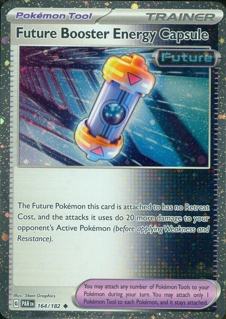 Future Booster Energy Capsule (164/182) (Cosmos Holo) [Scarlet & Violet: Paradox Rift] | Mega City Incorporated