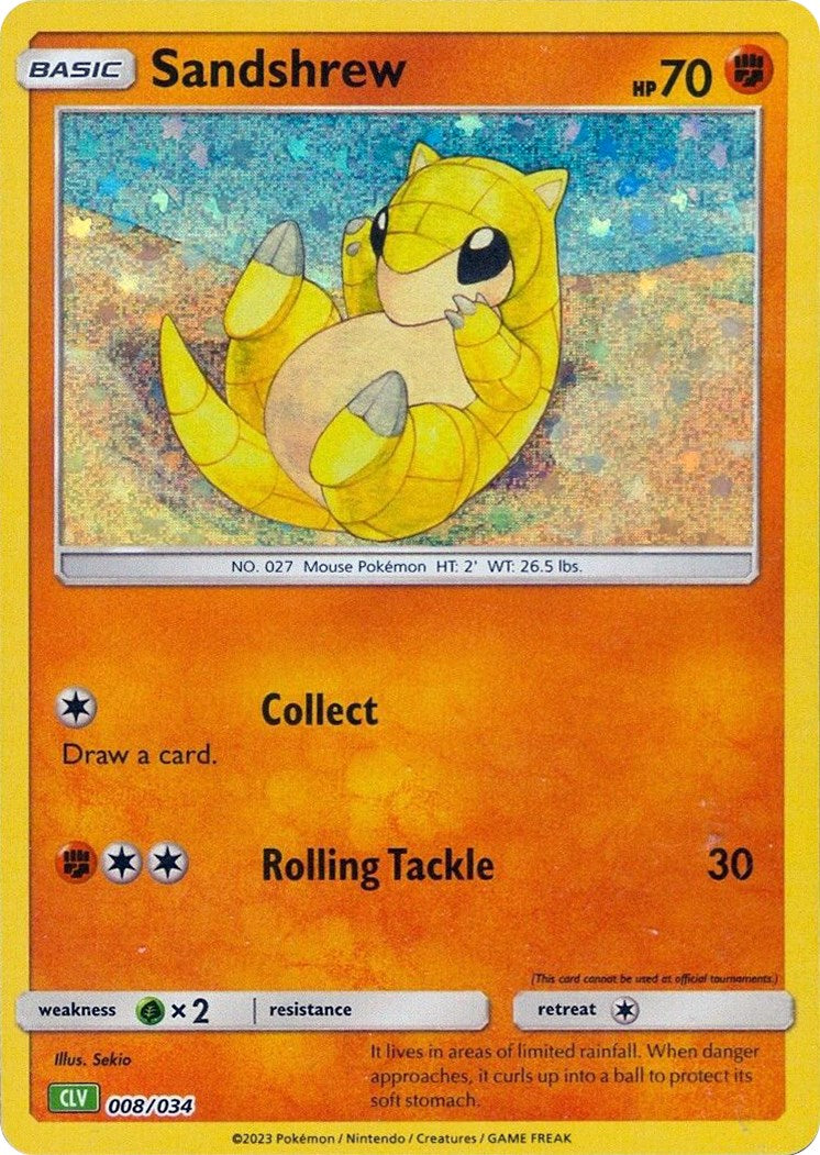 Sandshrew [Trading Card Game Classic] | Mega City Incorporated