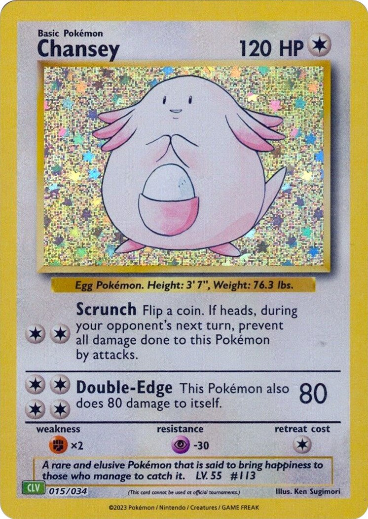 Chansey [Trading Card Game Classic] | Mega City Incorporated