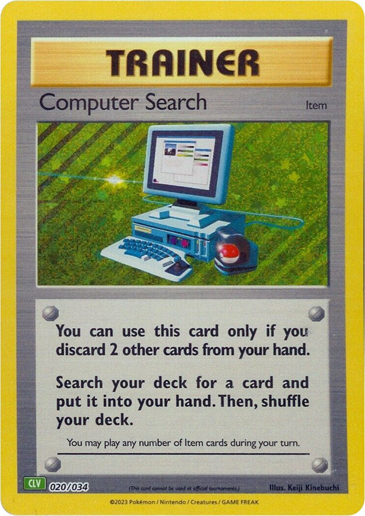 Computer Search (CLV) [Trading Card Game Classic] | Mega City Incorporated