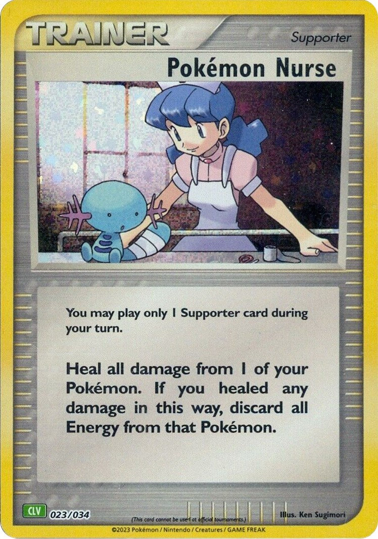 Pokemon Nurse (023/034) [Trading Card Game Classic] | Mega City Incorporated