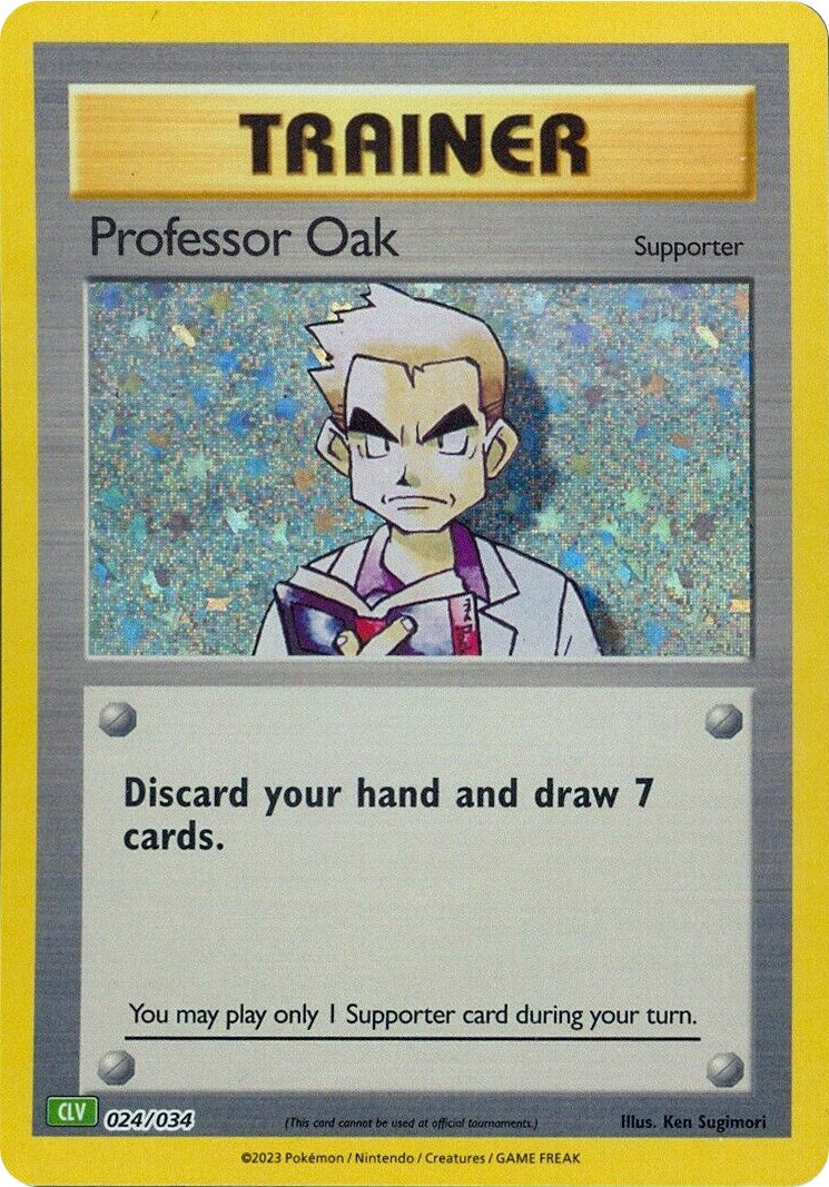 Professor Oak (CLV) [Trading Card Game Classic] | Mega City Incorporated