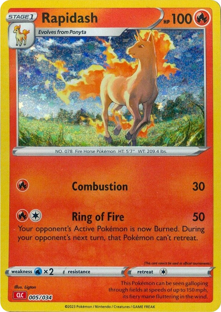 Rapidash [Trading Card Game Classic] | Mega City Incorporated