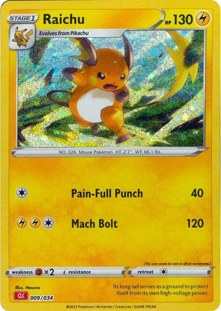 Raichu [Trading Card Game Classic] | Mega City Incorporated