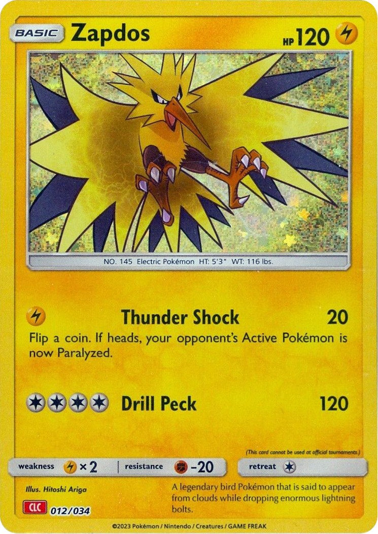 Zapdos [Trading Card Game Classic] | Mega City Incorporated