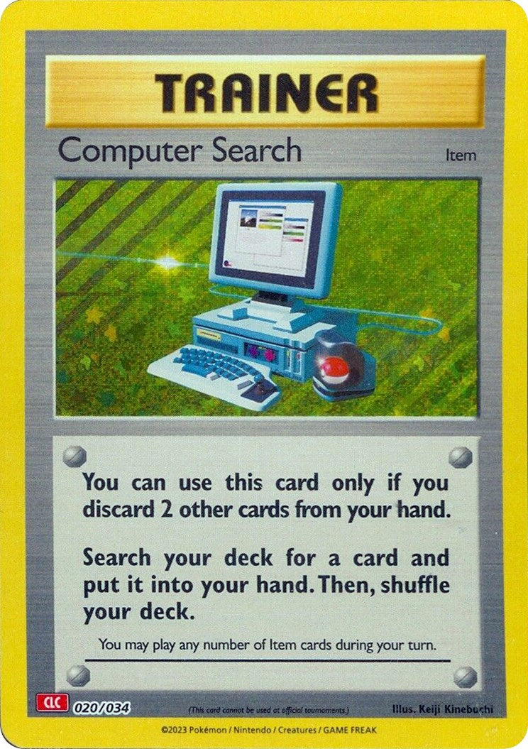 Computer Search (CLC) [Trading Card Game Classic] | Mega City Incorporated