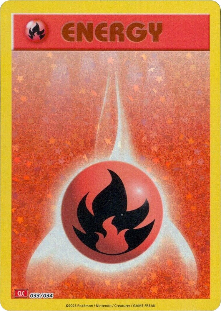 Basic Fire Energy [Trading Card Game Classic] | Mega City Incorporated