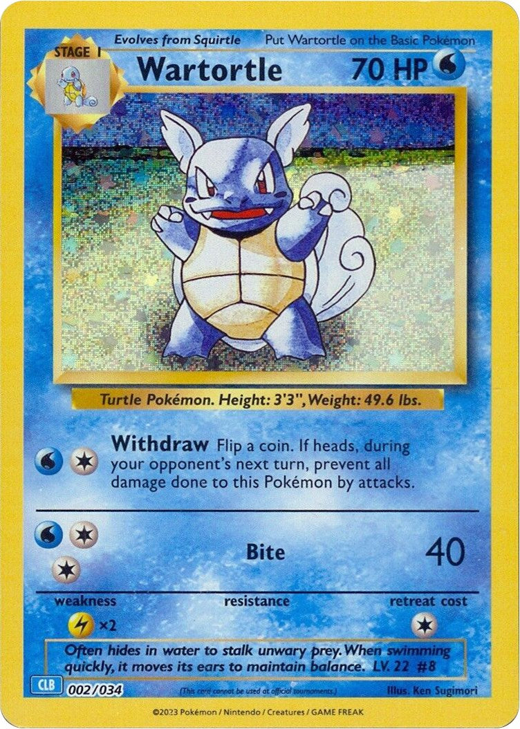 Wartortle [Trading Card Game Classic] | Mega City Incorporated