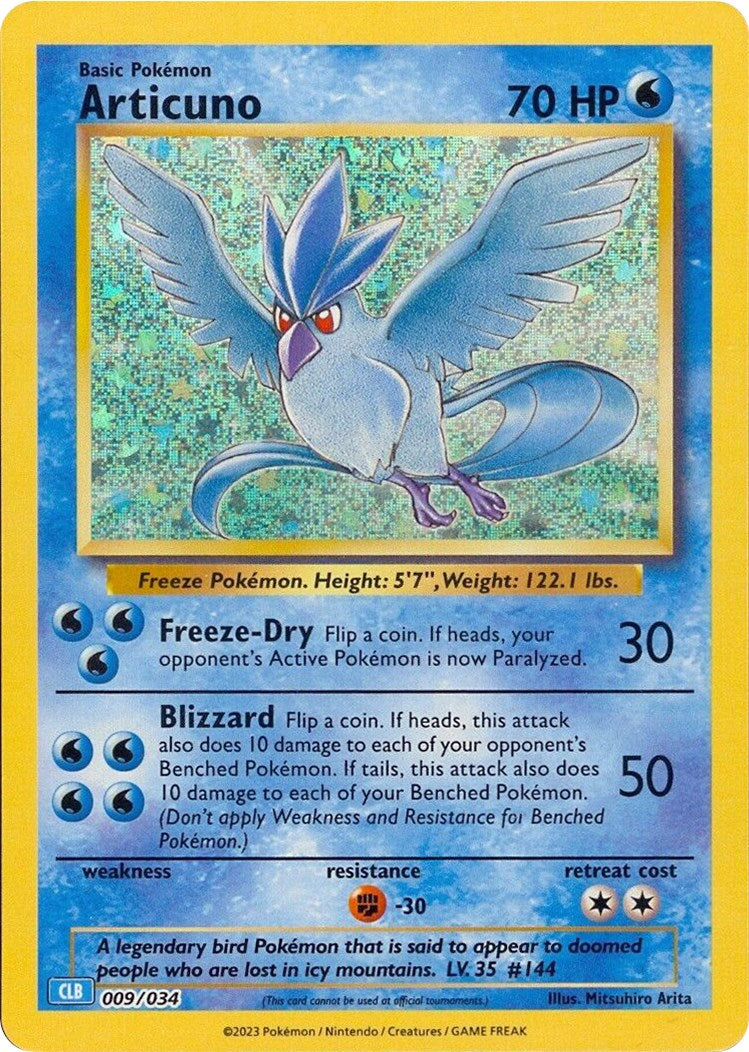 Articuno [Trading Card Game Classic] | Mega City Incorporated