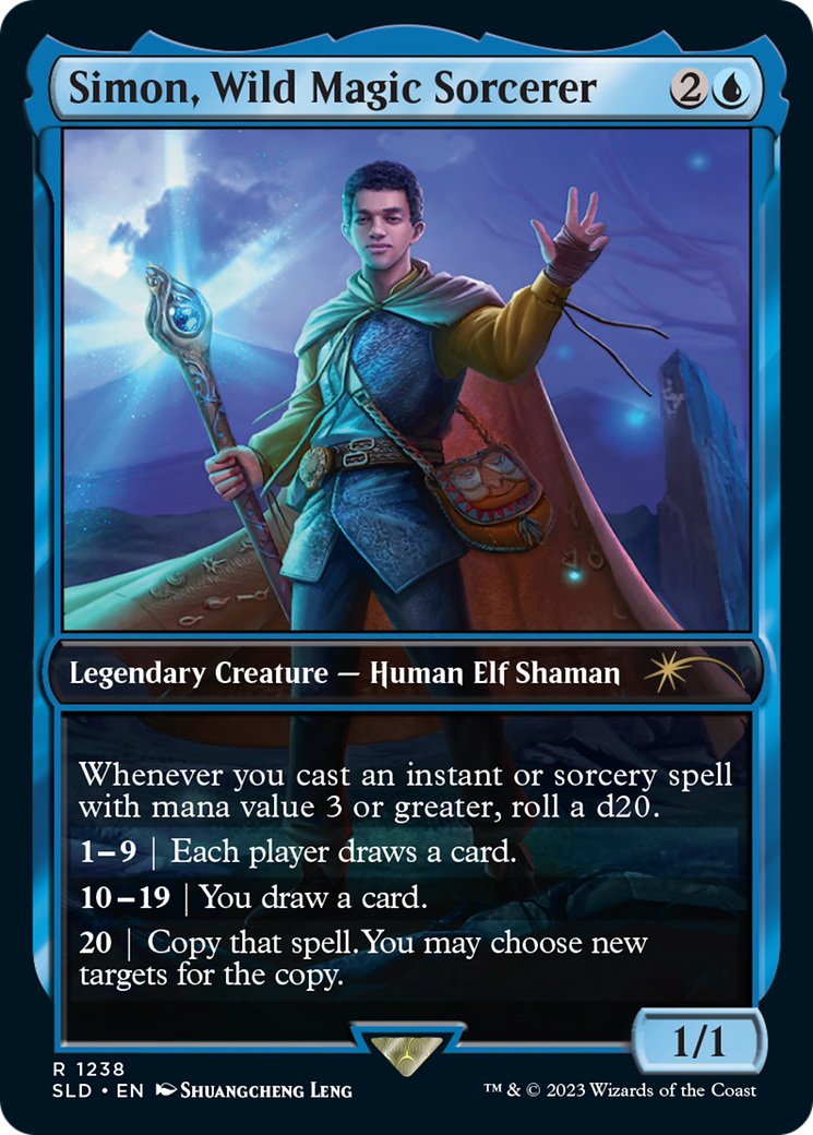 Simon, Wild Magic Sorcerer [Secret Lair Drop Series] | Mega City Incorporated