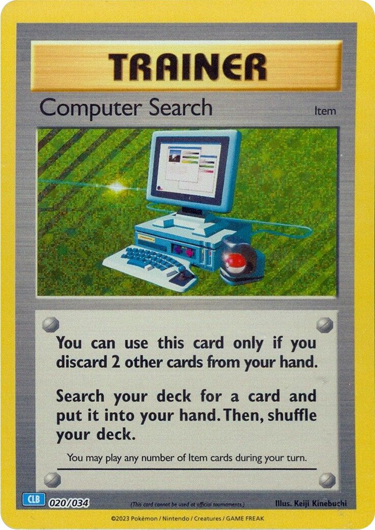 Computer Search (CLB) [Trading Card Game Classic] | Mega City Incorporated