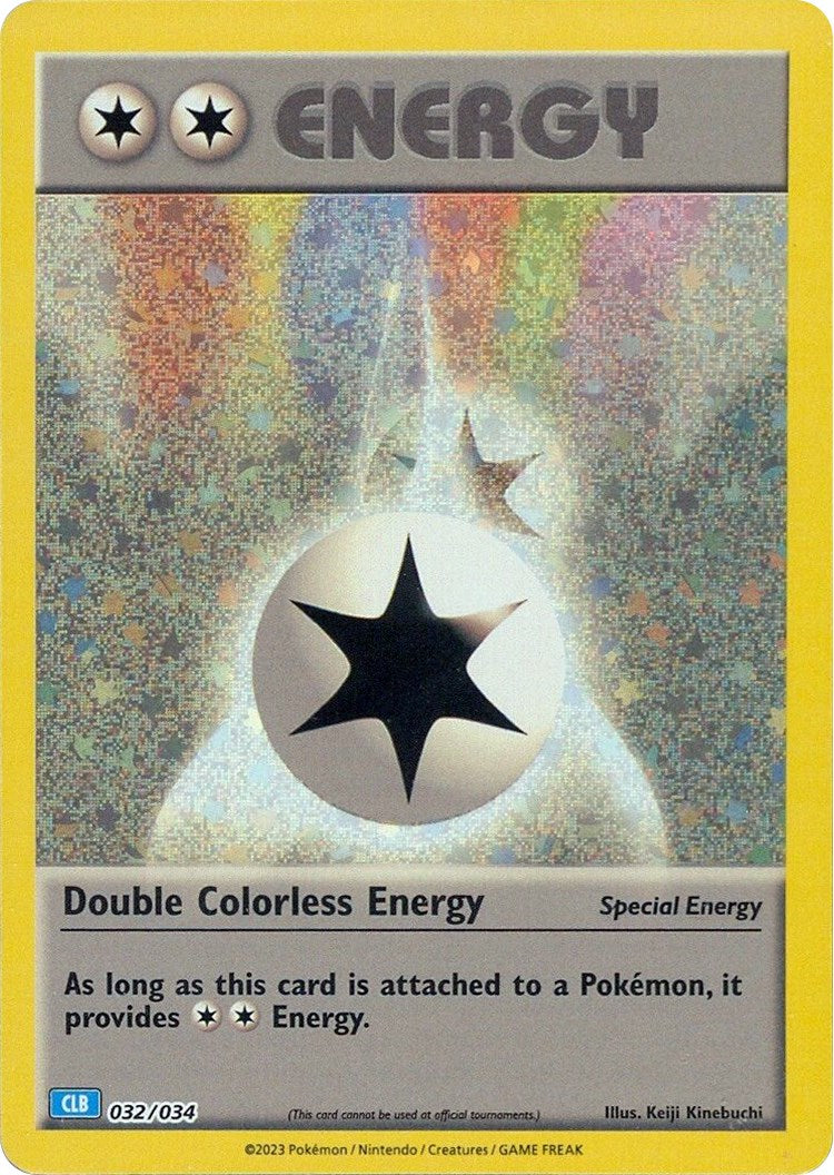 Double Colorless Energy (CLB) [Trading Card Game Classic] | Mega City Incorporated