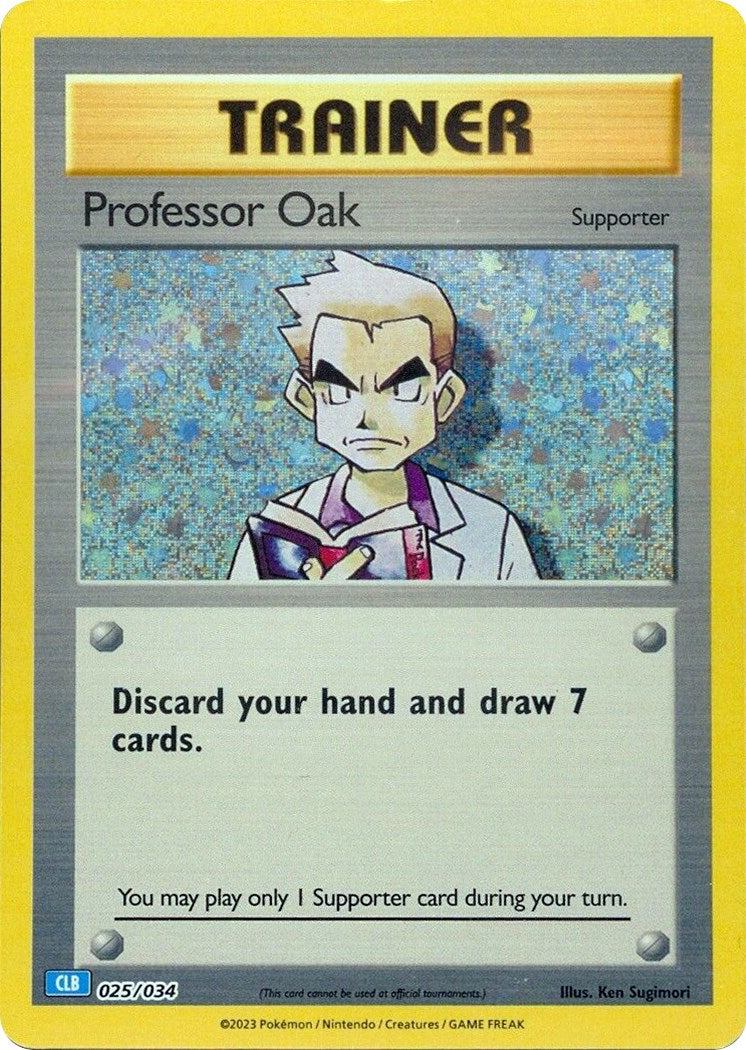 Professor Oak (CLB) [Trading Card Game Classic] | Mega City Incorporated