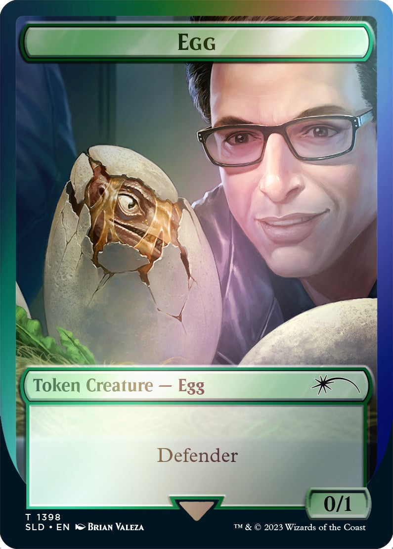 Egg Token (Rainbow Foil) [Secret Lair Drop Series] | Mega City Incorporated