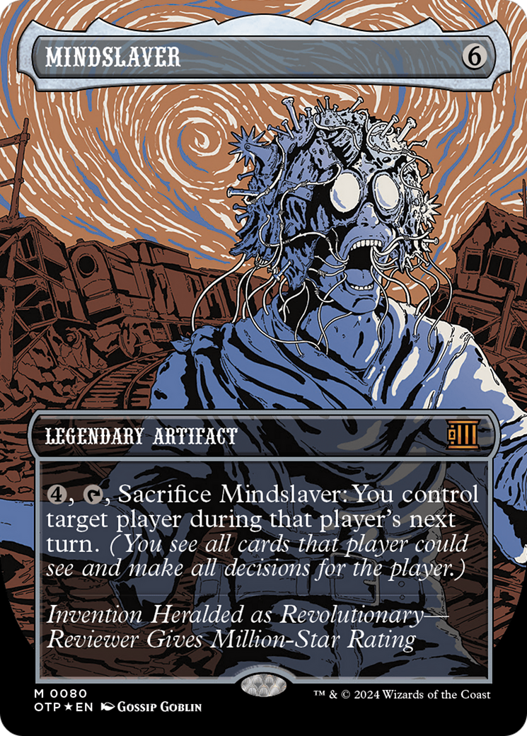 Mindslaver (Textured Foil) [Outlaws of Thunder Junction: Breaking News] | Mega City Incorporated