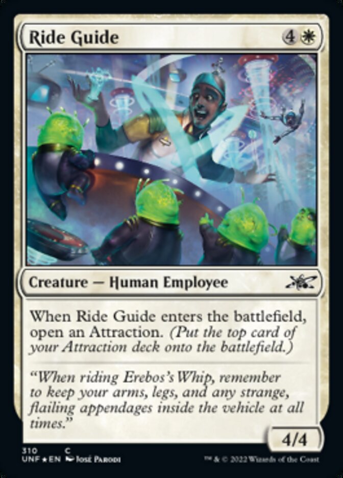 Ride Guide (Galaxy Foil) [Unfinity] | Mega City Incorporated