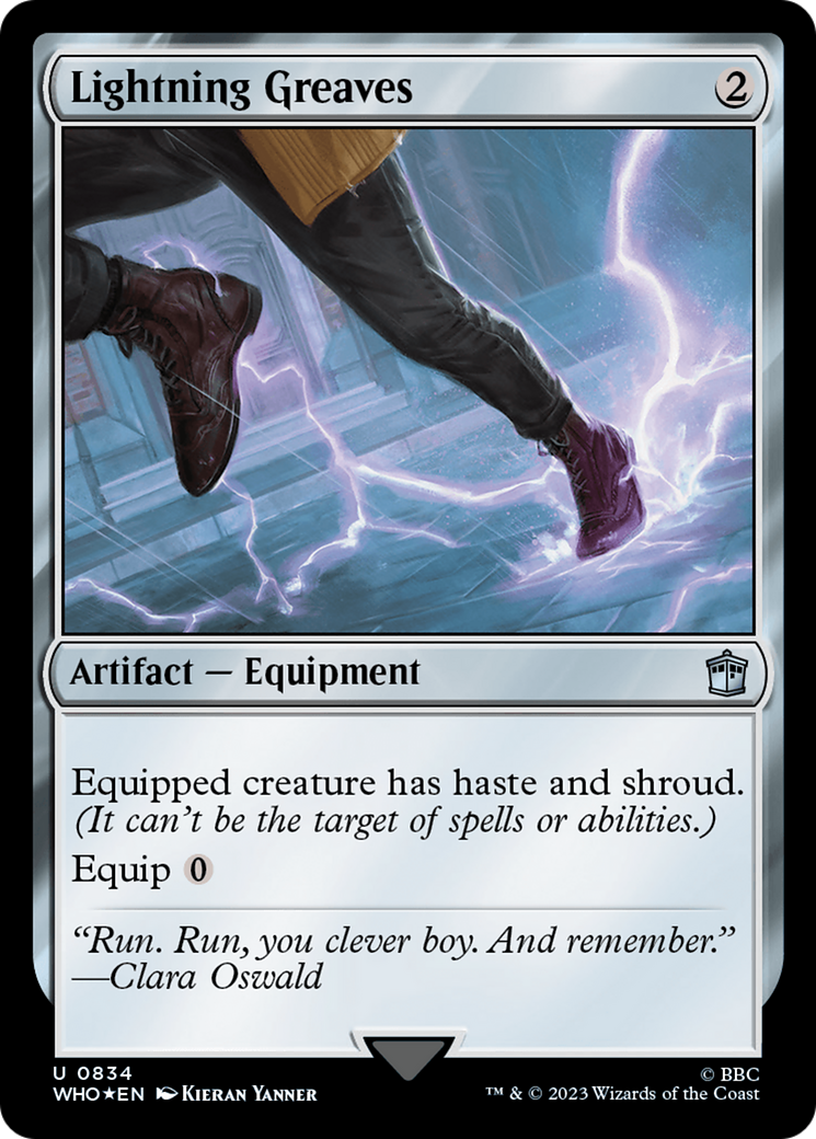 Lightning Greaves (Surge Foil) [Doctor Who] | Mega City Incorporated