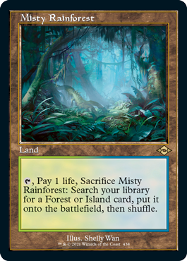 Misty Rainforest (Retro Foil Etched) [Modern Horizons 2] | Mega City Incorporated